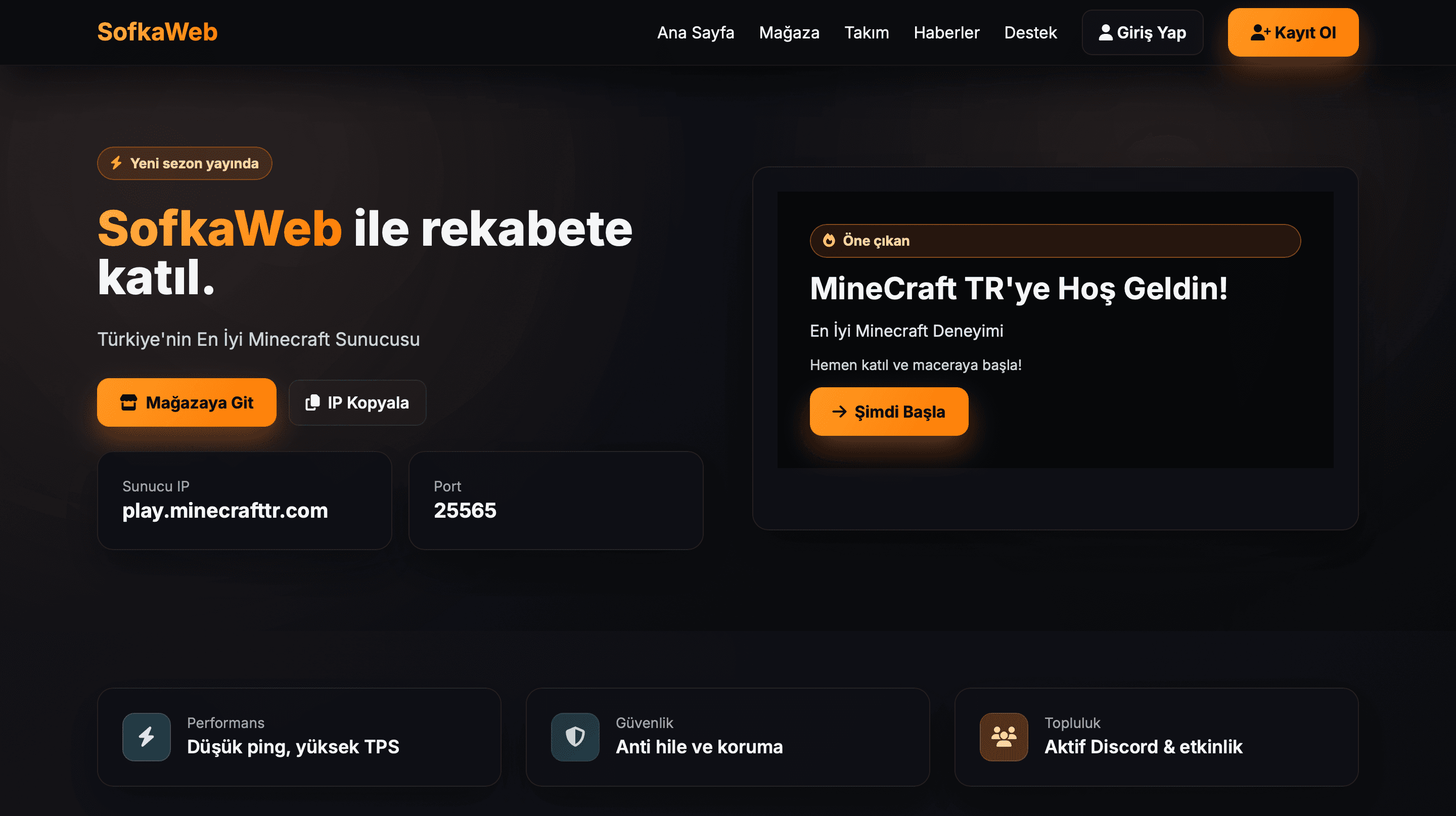 Minecraft Sunucu Teması